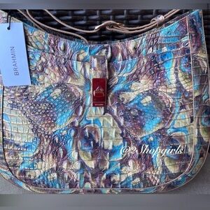 NWT Brahmin Johanna Prairie Melbourne Shoulder Bag